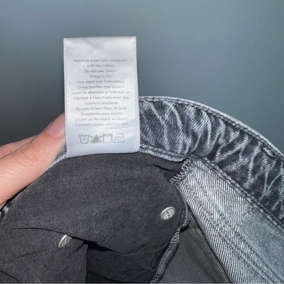 &New rag & bone jeans Colby Nina high-rise ankle cigarette grey only back tag on - Picture 13 of 15